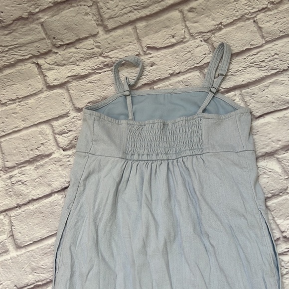Abercrombie kids girls light blue dress 9/10 - Picture 7 of 8